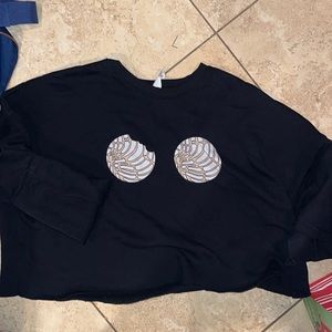 Concha Crop Sweater